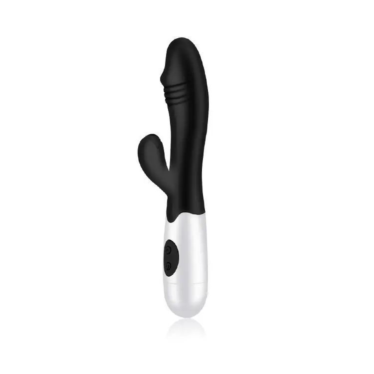 Pocket rocket vibrator — ribbed sleeve